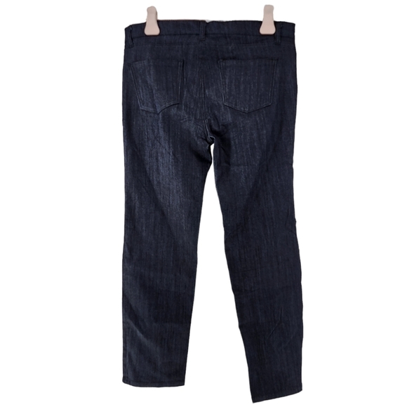 Blue Delta Women's Martha Lewis Curlee Custom Made Dark Smooth Denim Jean - Picture 5 of 6